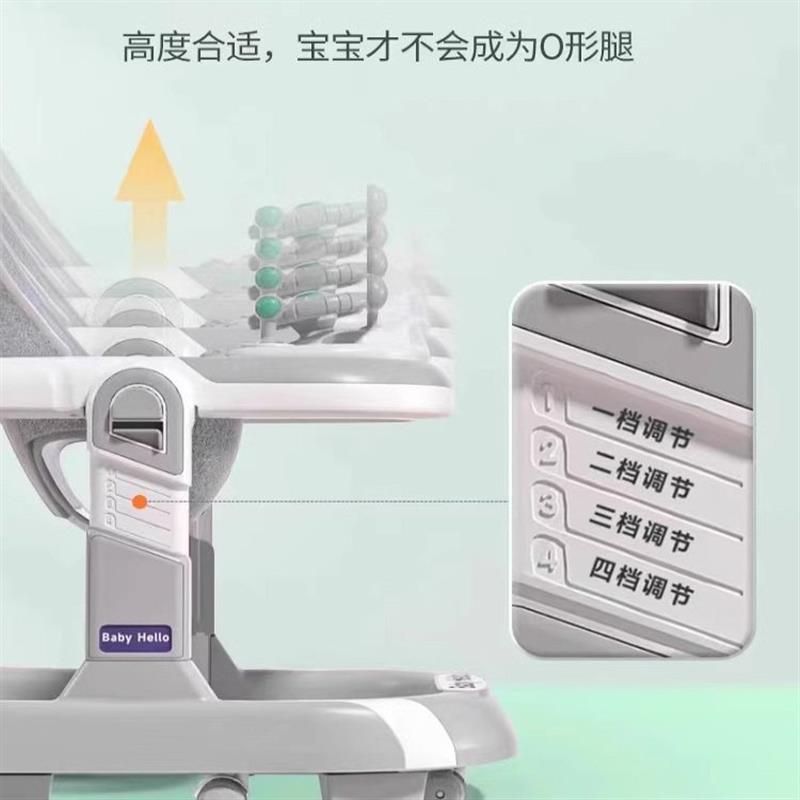 学步车2025新款防o型腿多功能宝宝学走路婴幼儿防侧翻手推助步车