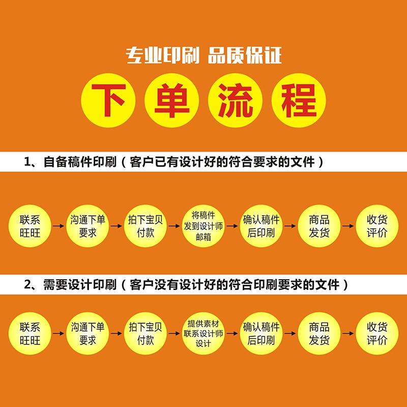 定做广告宣传单印制画册免费设计三折页双面制作彩页海报单页打印