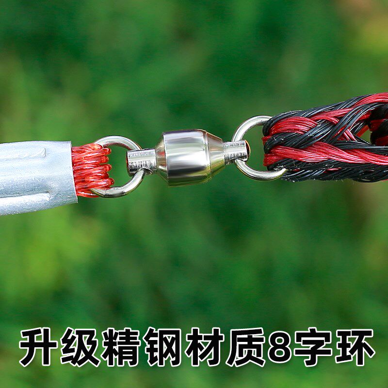 钢拉丝飞盘式撒网手抛网渔网加粗鱼线高强黑尼龙焊接铁链手抛鱼网