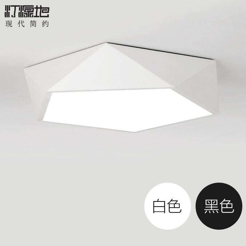 现代简约led吸顶灯卧室灯客厅灯具创意艺术书房餐厅几何灯饰