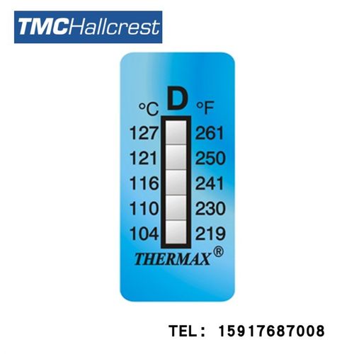 英国TMC THERMAX温度美五格D(104-127C)(219-261F)热敏试纸