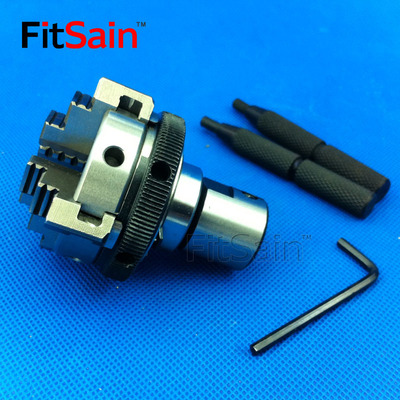 FitSain-K02四爪50/63手紧卡盘连接杆卡盘杆螺纹M14*1自定心车床
