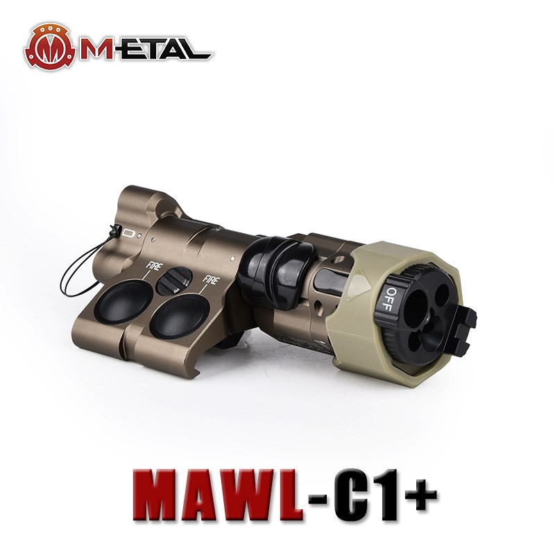 MAWL C1+ 金属 全功能 镭射指示器 IR照明 IR镭射 LED照明 绿镭射