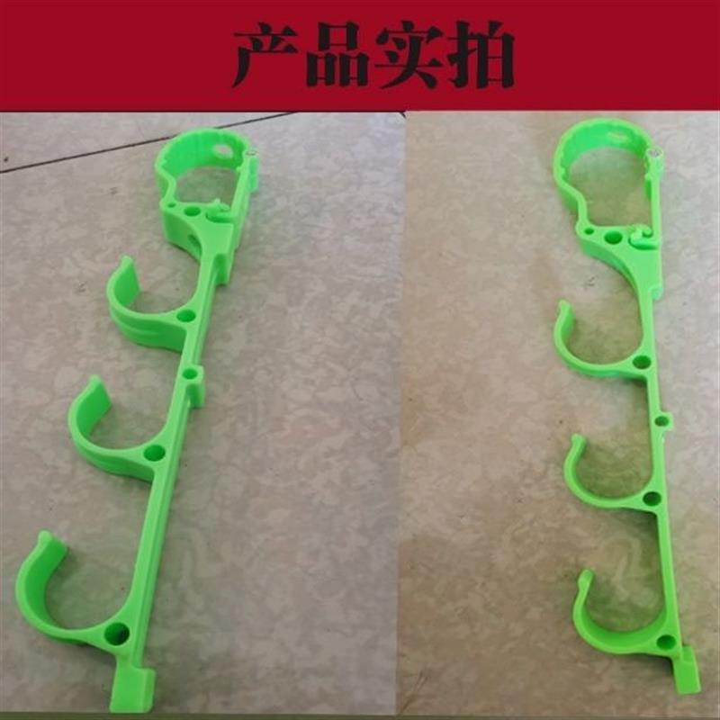电缆线绝缘挂钩厂家直销塑料工地隧道挂钩挂线钩多用三连钩连身
