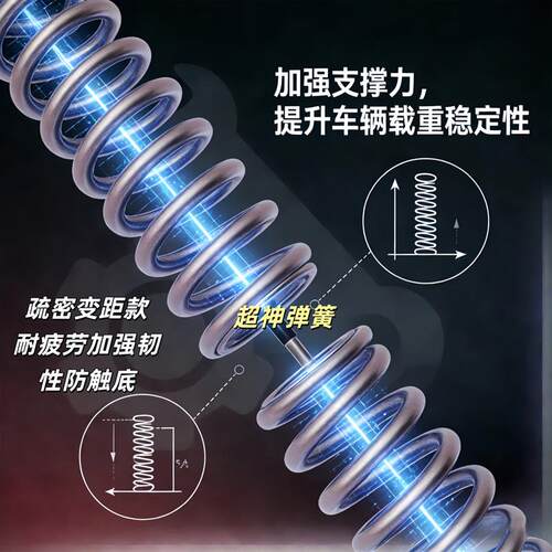 金箭金钢PLUS850max电动车前减震27/30/31/33芯舒适加强避震器