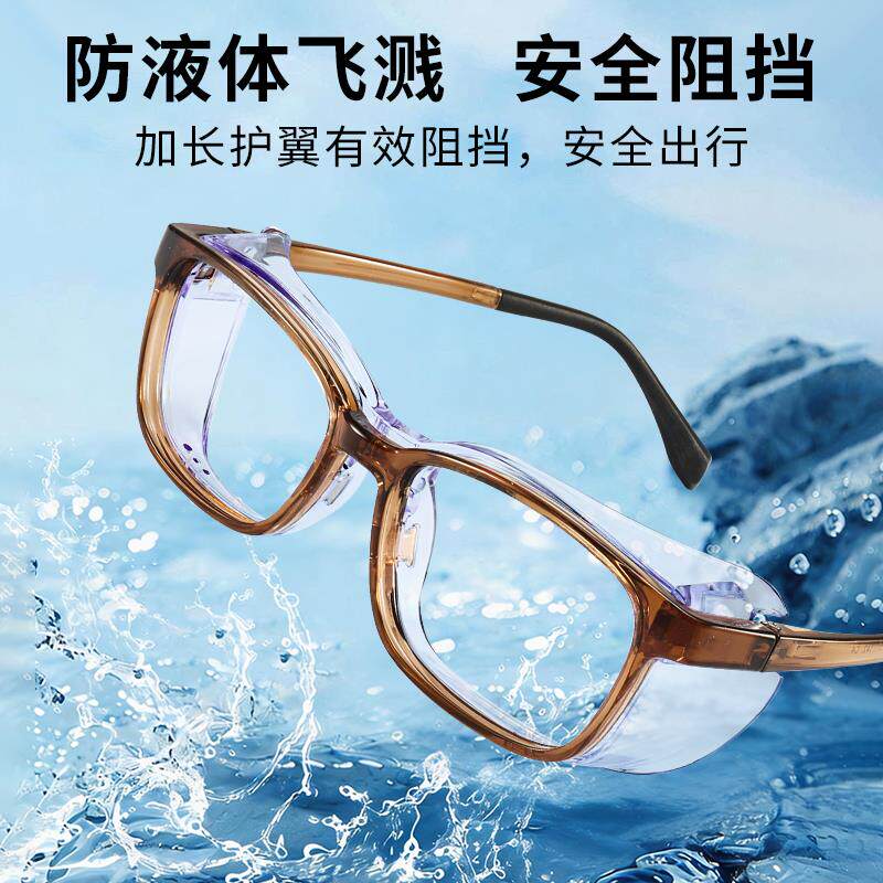 护目镜防花粉过敏眼镜女防雾防风沙尘全封闭术后防护硅胶湿房镜男
