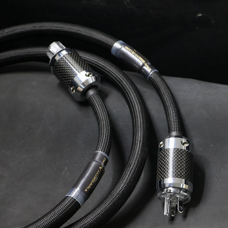 TRANSIENT 8N方芯铜HiFi音响功放电源线单晶铜发烧功放胆机电源线