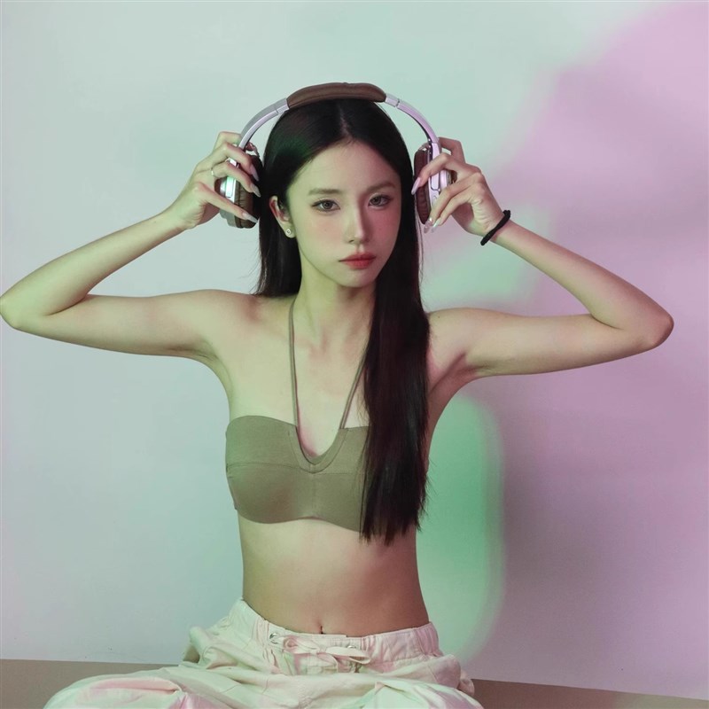 抹胸无肩带挂脖内衣小胸聚拢女绑带美背文胸罩大胸显小2025夏薄款