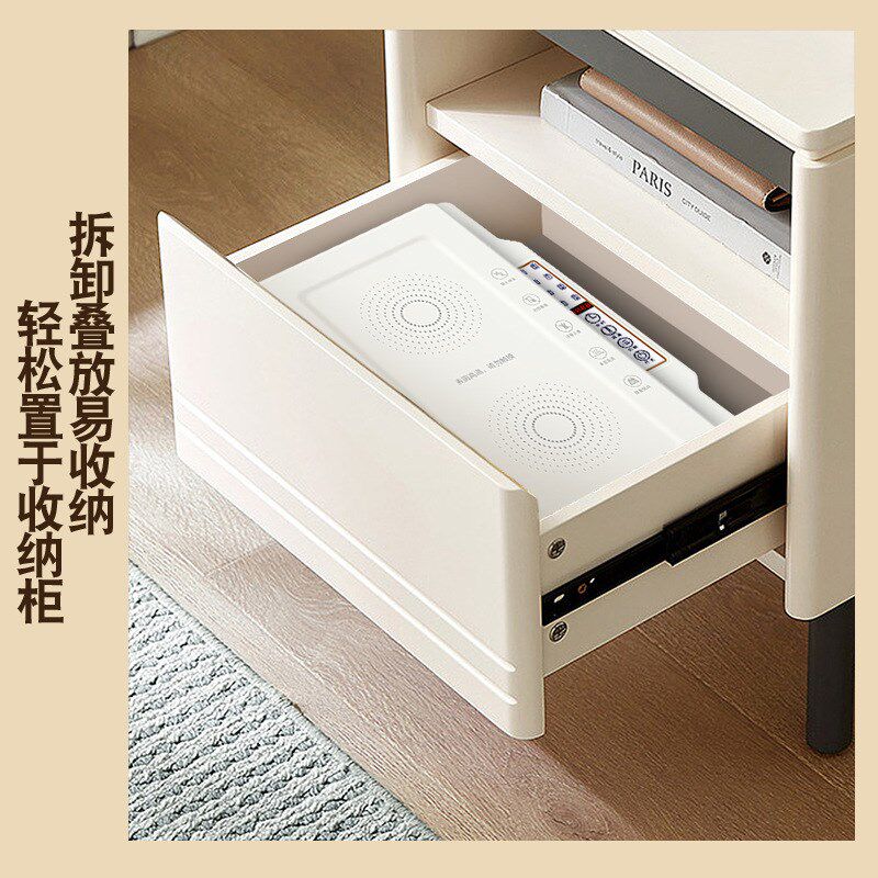 110V220V暖热菜板可拼接折叠可调温定时加热恒温餐桌垫菜板美英规