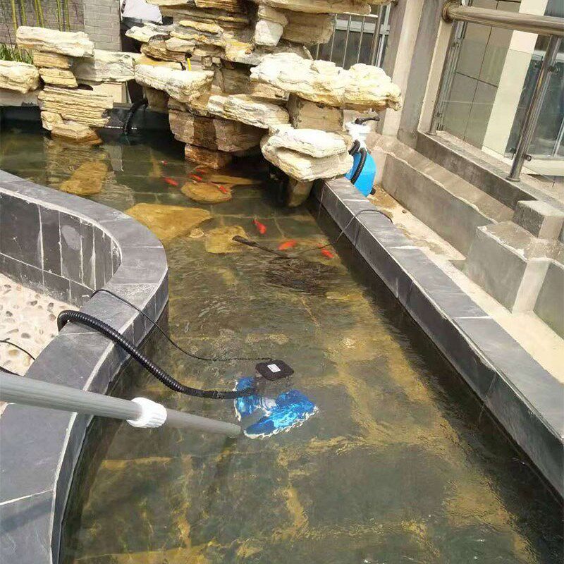鱼池吸污机锦鲤池塘吸污泵抽水泵鱼粪便垃圾清理工具游泳池清洁机