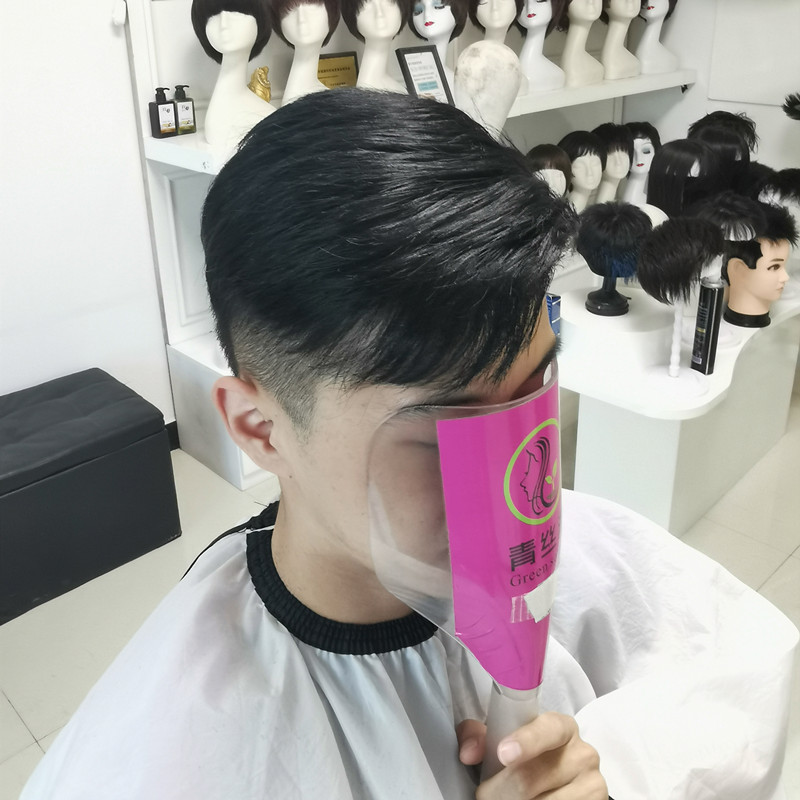 青丝源男士头顶补发植发补发一片式抖音翻盖假发定做前额补发片