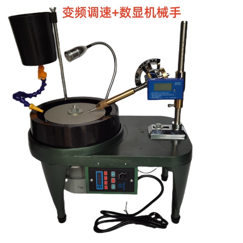 铝合金珠宝玉石加工打磨角度机平磨刻面机械磨刀机印章桌面打磨机