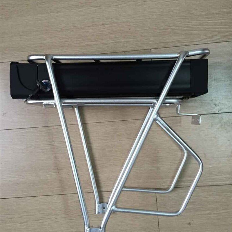 登山车后衣架 锂电动车加厚款货架  载物架 双层 金刚菩提铝合金