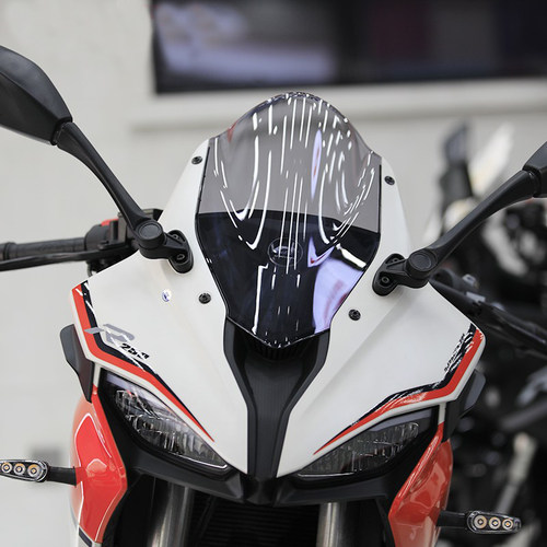 赛600/400/350/250龙卷风252R/302R改装竞技升高风挡高强度PC防爆
