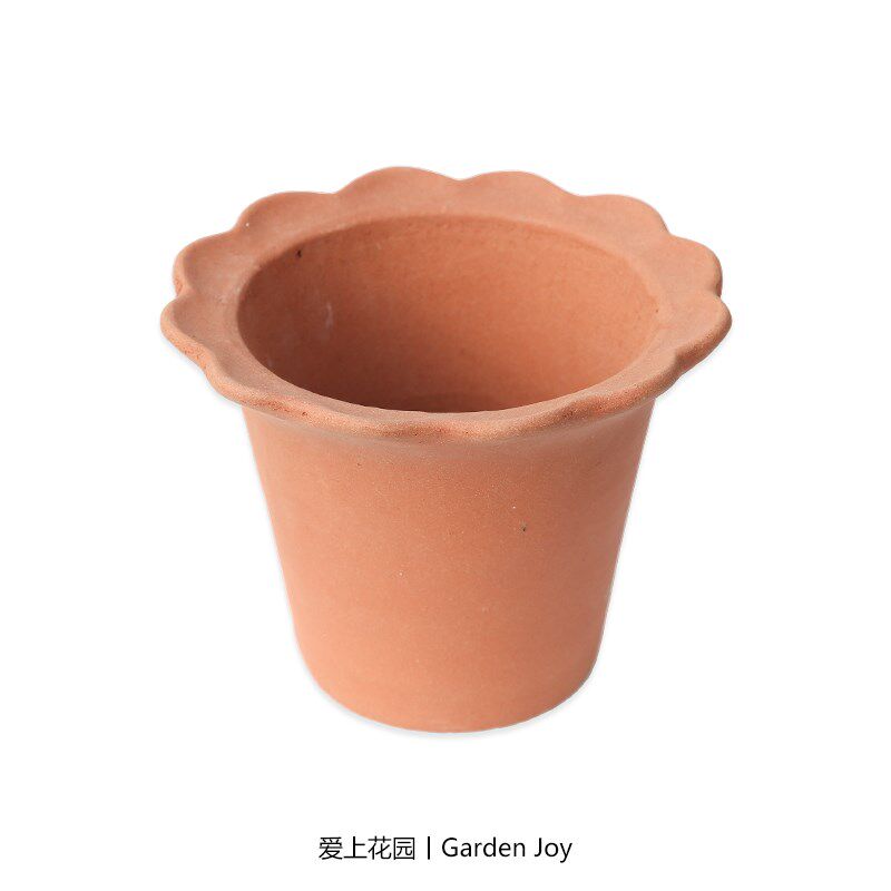 爱上花园丨园艺庭院 粗制红陶盆花盆透气素面 花儿朵朵盆