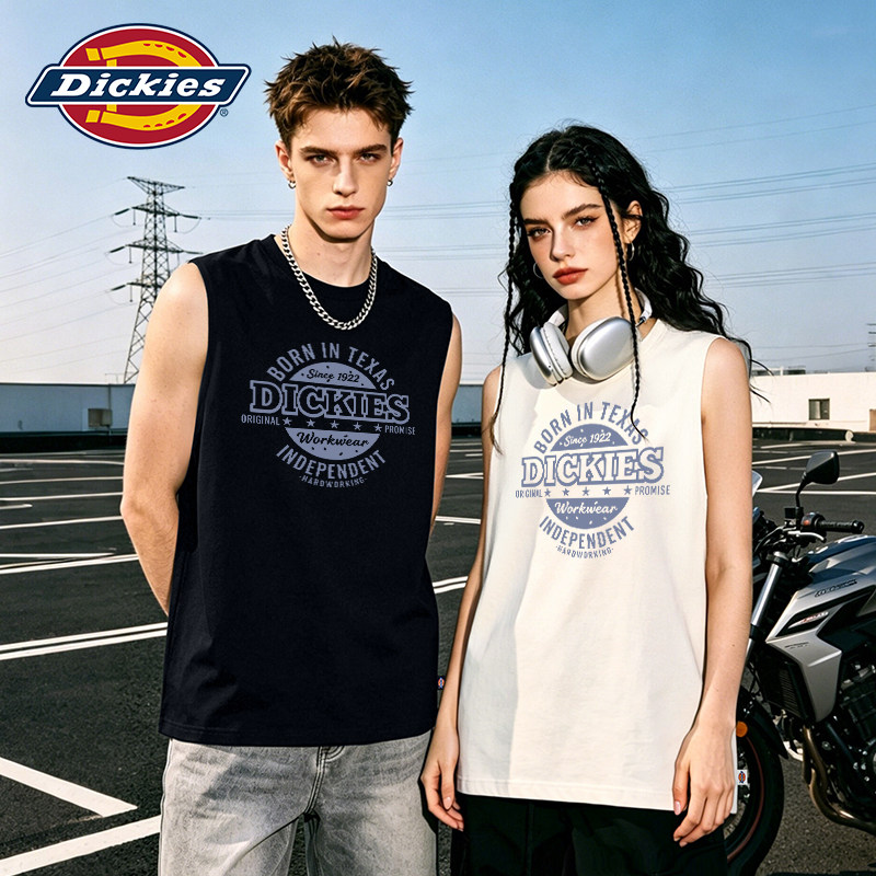 【官方正品】Dickies纯棉背心男