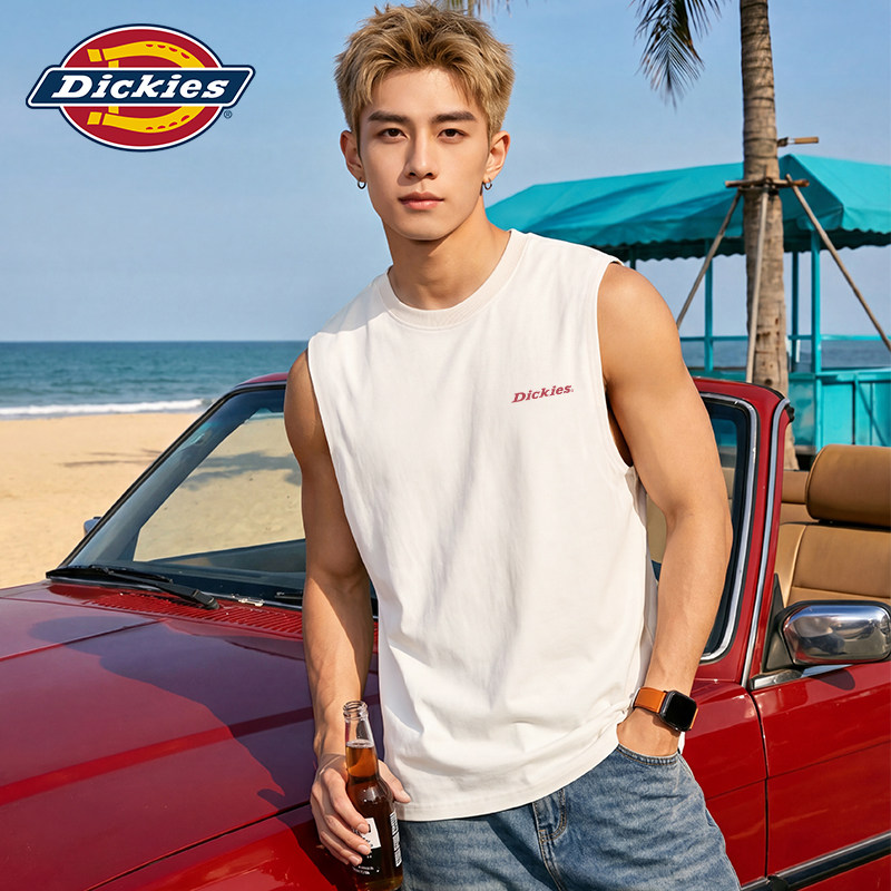 【官方正品】Dickies纯棉背心男