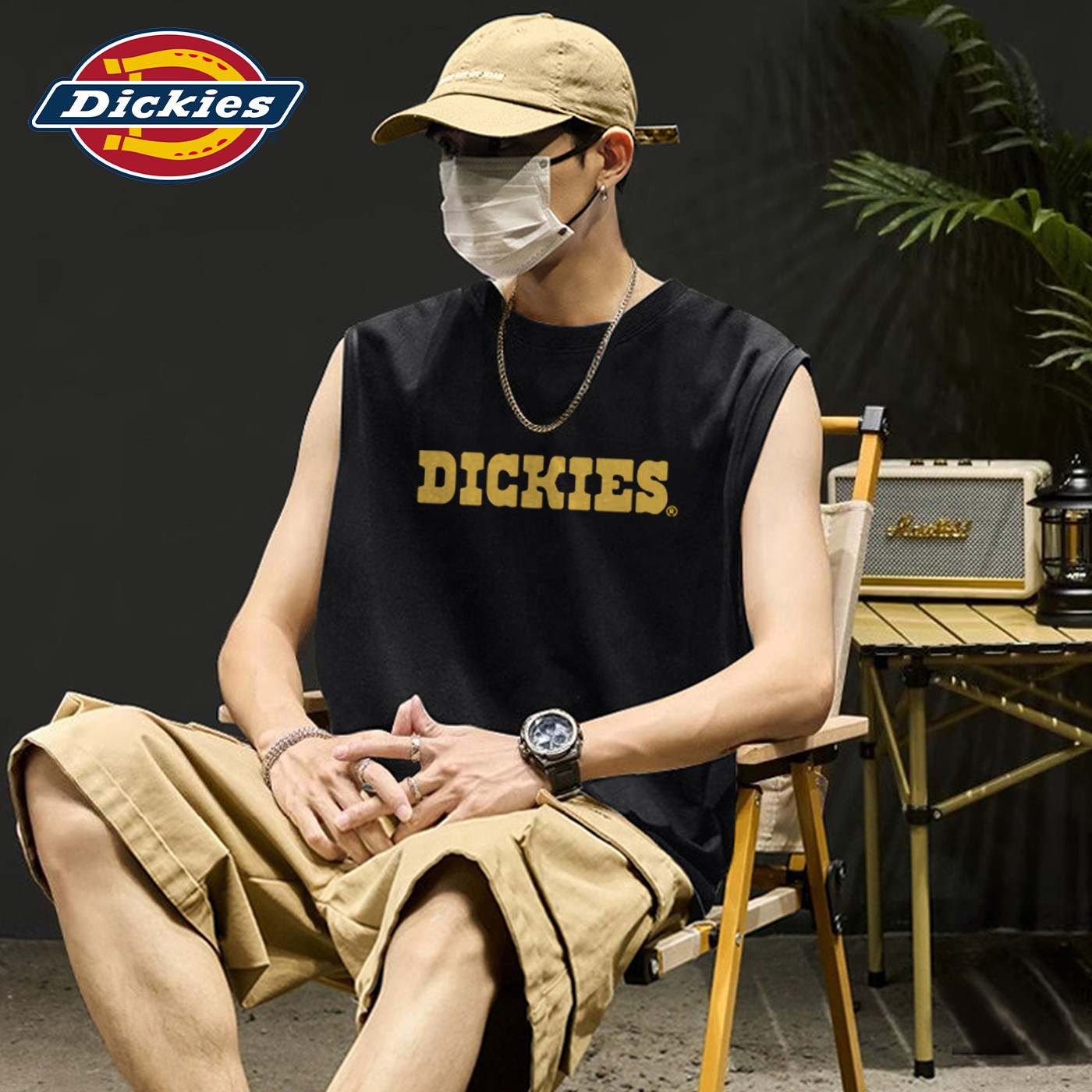 【官方正品】Dickies纯棉背心男