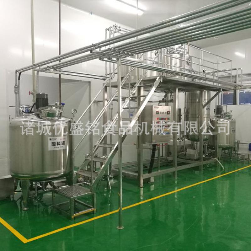 鲜羊血深加工机器 蒸鸭血块灌装生设产线 散装血鹅豆腐预脱优盛铭