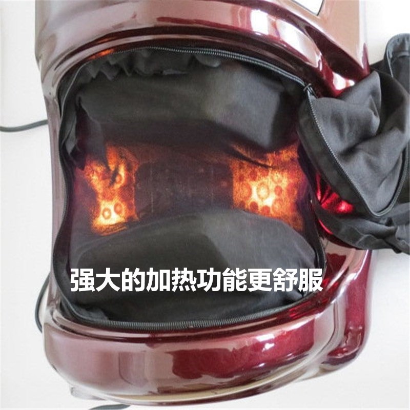 静音电动足疗机全自动多功能智能揉捏脚底加热家用小腿足部按摩器