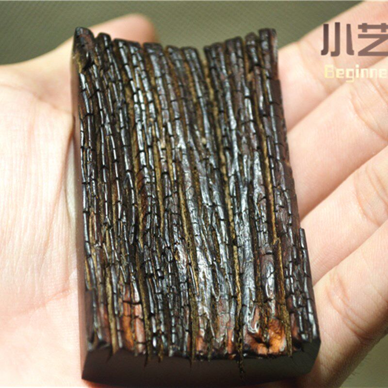雷击木原皮玉化无事牌手把件把玩件腰牌车挂雷击枣木雷劈木天然