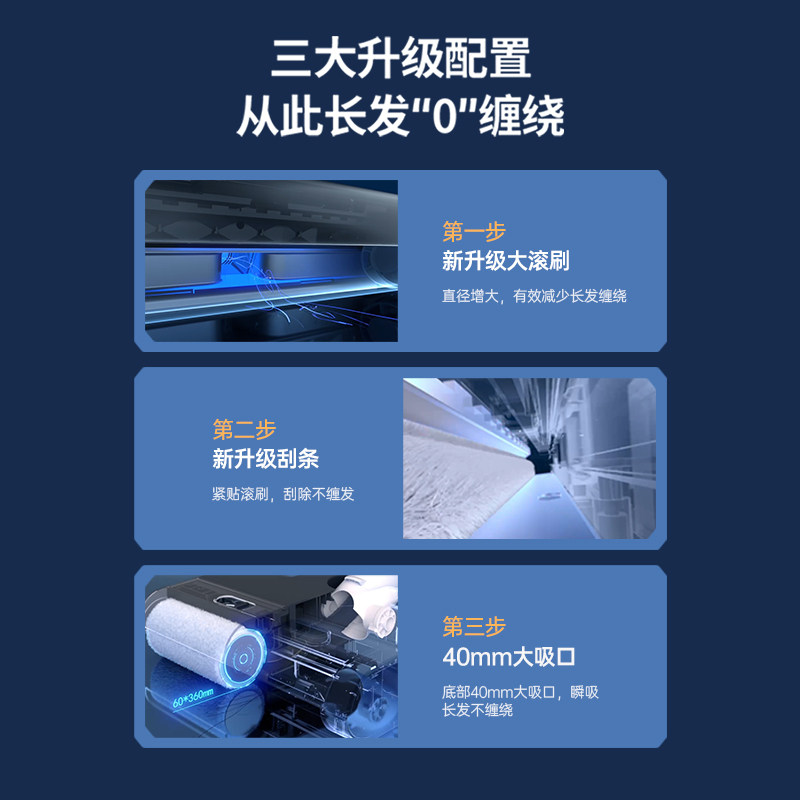 【新品】舒乐氏智能洗地机拖吸扫一体机除菌双贴边5合1多功能清洁
