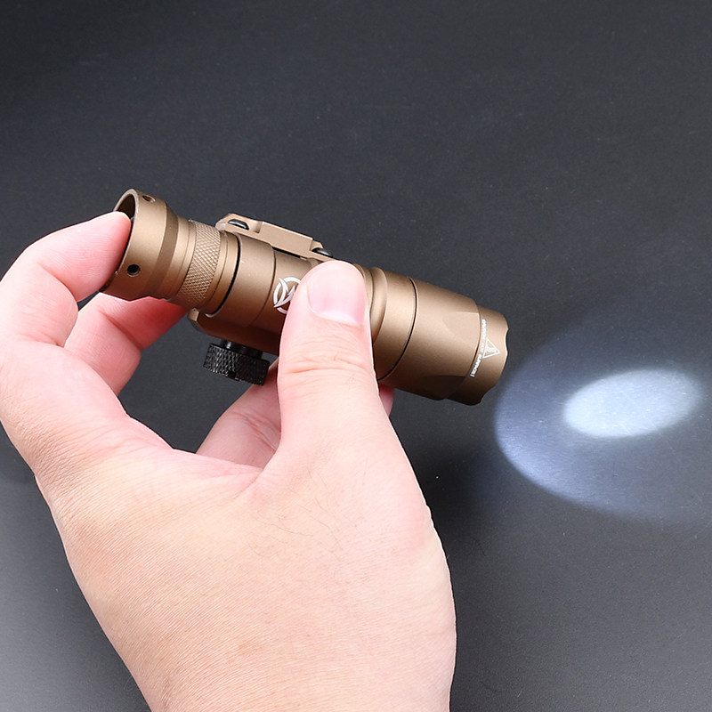 沃德森M300A/M300C战术手电筒铝合金LED强光照明流明升级20MM导轨