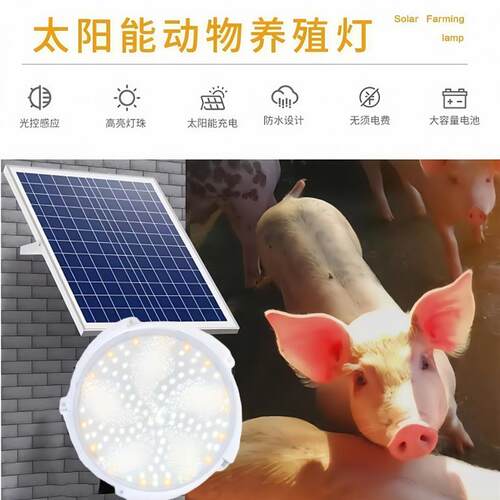 太阳能保温灯养殖场专用取暖灯冬天小鸡舍猪场鹦鹉宠物温控加热灯