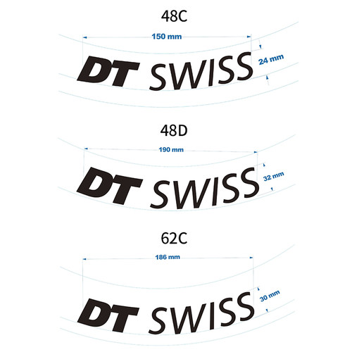 公路车DT swiss刀圈贴纸适合ARC1100自行车1400轮组改色轮组贴纸