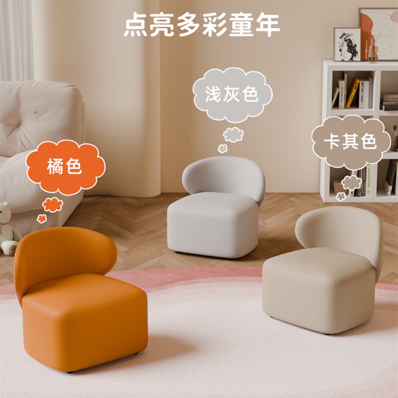 客厅小凳子溜溜凳儿童沙发凳轻奢茶几凳家用换鞋凳坐凳万向轮矮凳