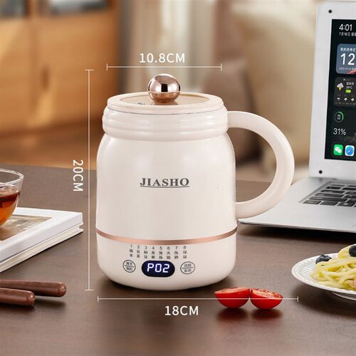 雪溪JIASHO智能烧水杯2025新款多功能电炖杯家用旅行便携式烧水壶