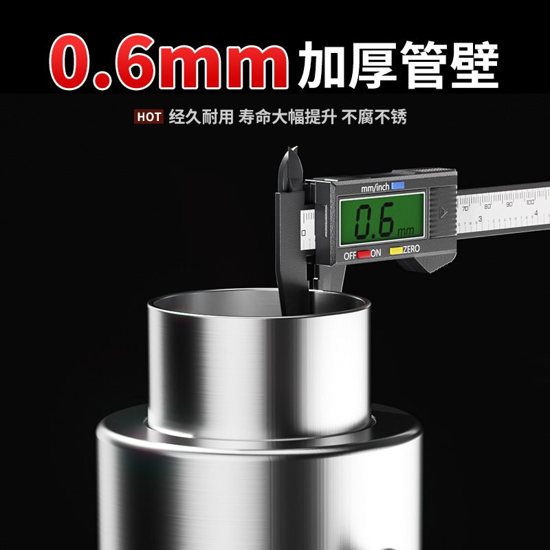 加厚不锈钢烟管散热器柴火灶热风烟囱管烤火炉取暖炉排烟管热风筒