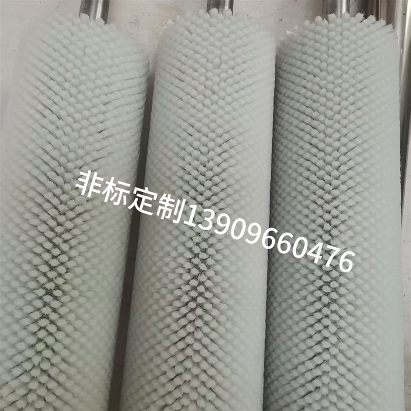 联派工业毛刷辊尼仑丝清洗刷辊机械毛刷辊猪鬃毛刷辊