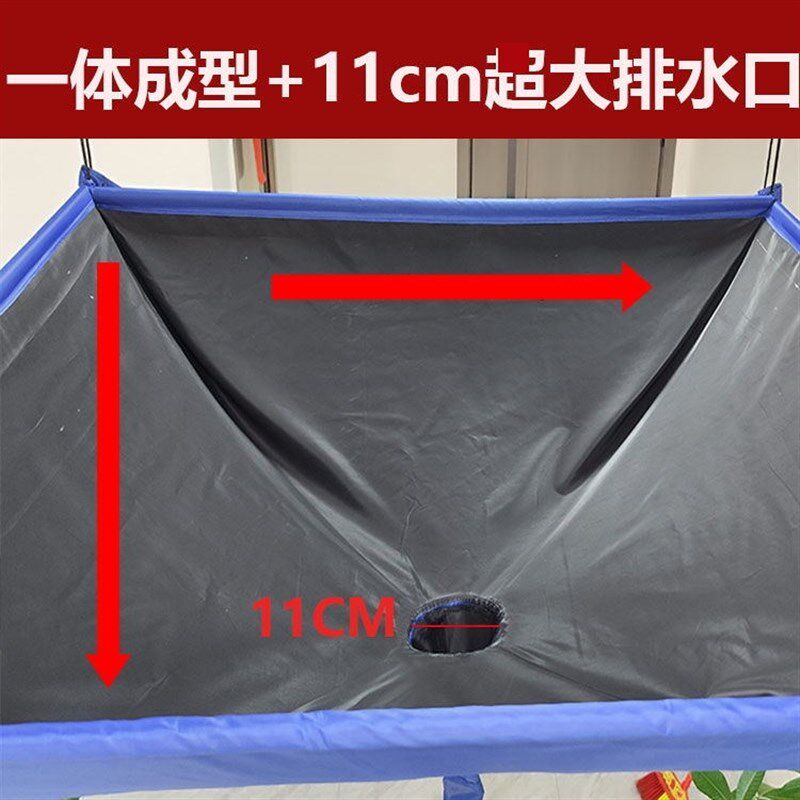 天花机清洗防水罩中央空调清洗罩加厚风管机天井机专用接水袋工具