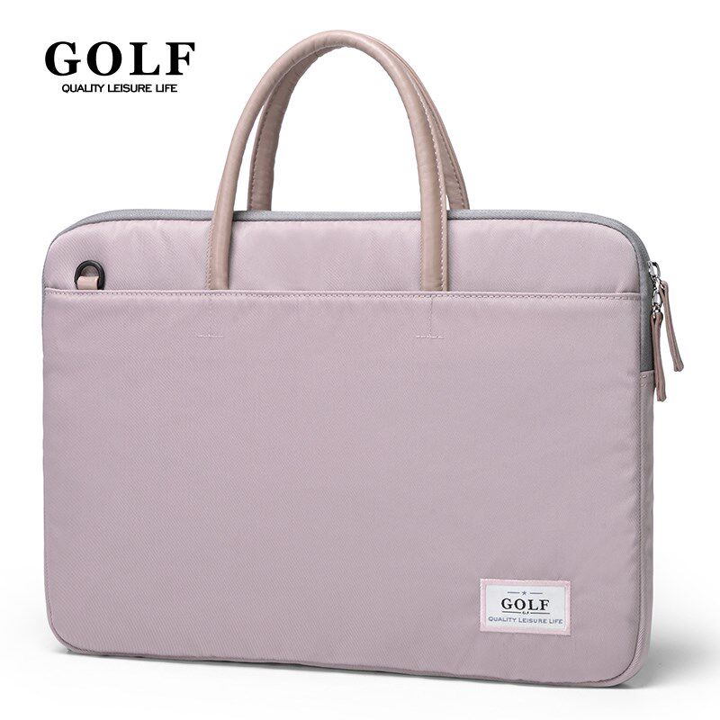 GOLF笔记本电脑包女士商务手提包男士单肩包13.3 14 15.6寸保护套