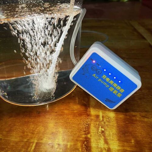 鱼缸增氧泵养鱼充氧泵户外钓鱼增氧机静音小型家用水族箱氧气泵