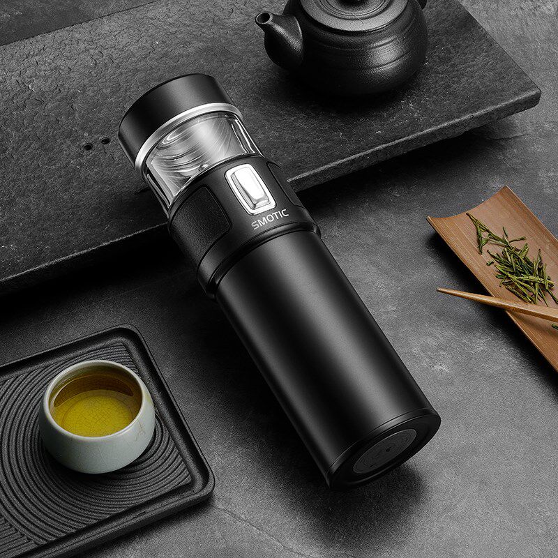 水莫停高档茶水分离保温杯泡茶杯过滤旅行商务男士玻璃定制水杯子