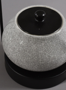 新中式陶瓷摆件家居客厅隔断柜玄关装饰品禅意茶室茶楼样板房摆设