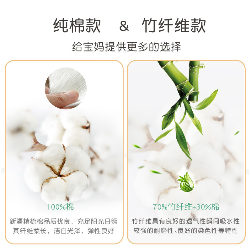 小太牛男女童家居套装宝宝薄款长袖空调房婴儿纯棉夏季竹纤维睡衣