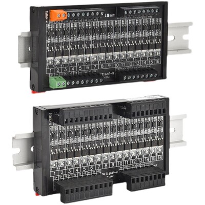 PLC放大板通用IO单片机光耦隔离板SOM晶体管输出NPN/PNP兼容5-24V