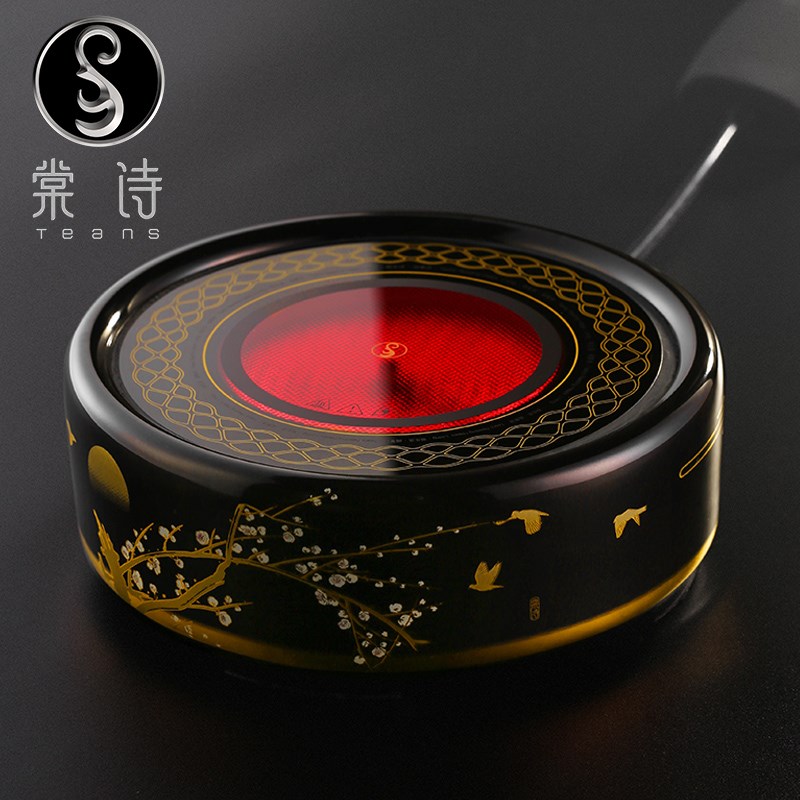 棠诗陶瓷电陶炉茶具家用功夫煮茶器玻璃套装静音台式泡茶专用茶具