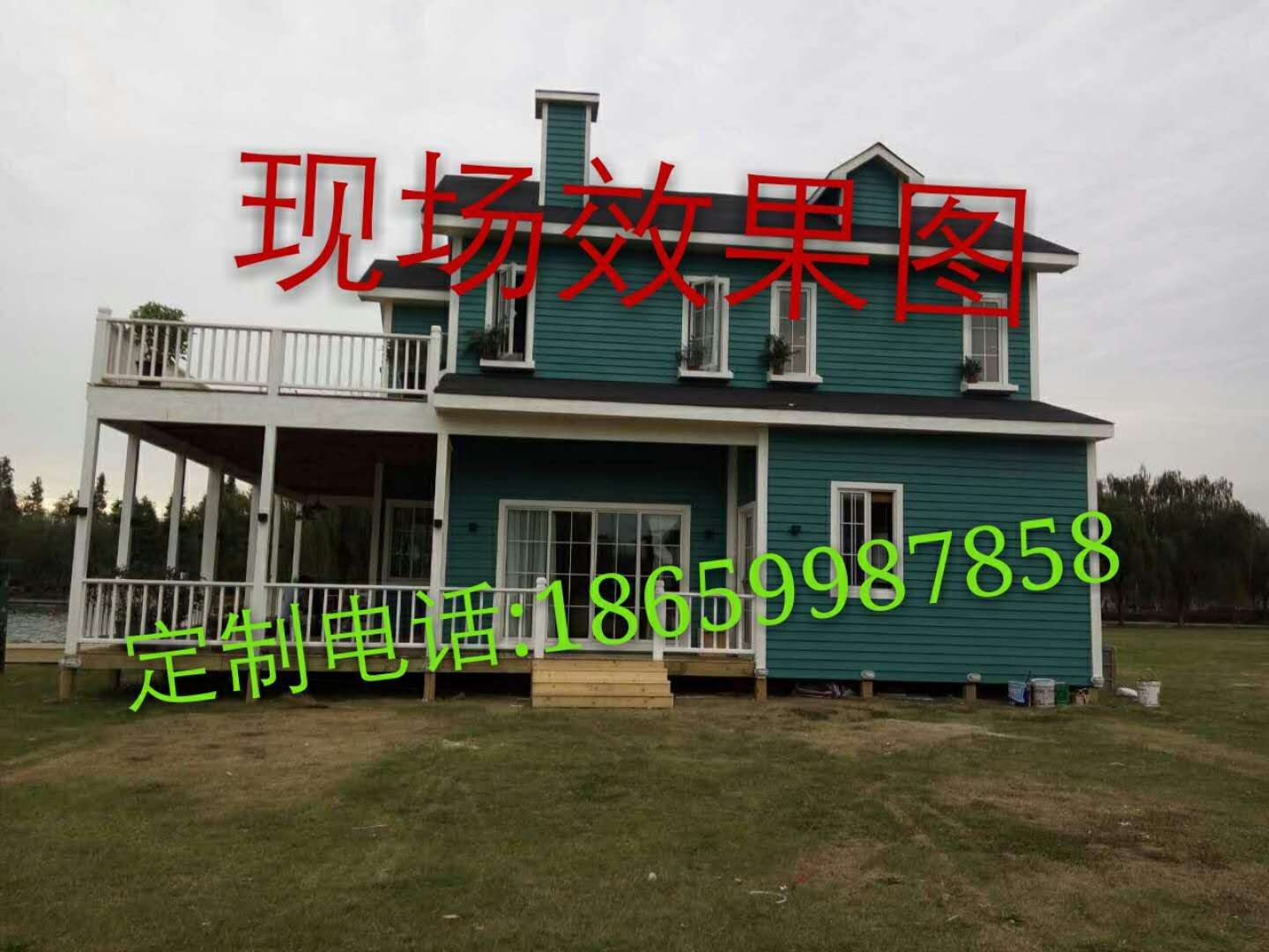 防腐木木屋别墅农家乐茶室设备房民宿景区移动售货木房子岗亭凉亭