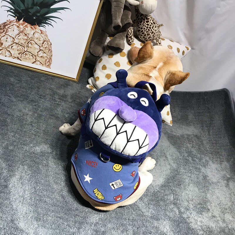 新款法斗狗狗宠物牵引书包狗狗自背包柴犬柯基雪纳瑞边牧中小型犬