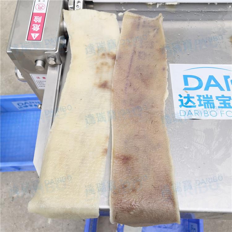 l生熟猪皮去皮机去油脂机去猪肉皮下脂肪设备搭配猪肉皮刮皮机