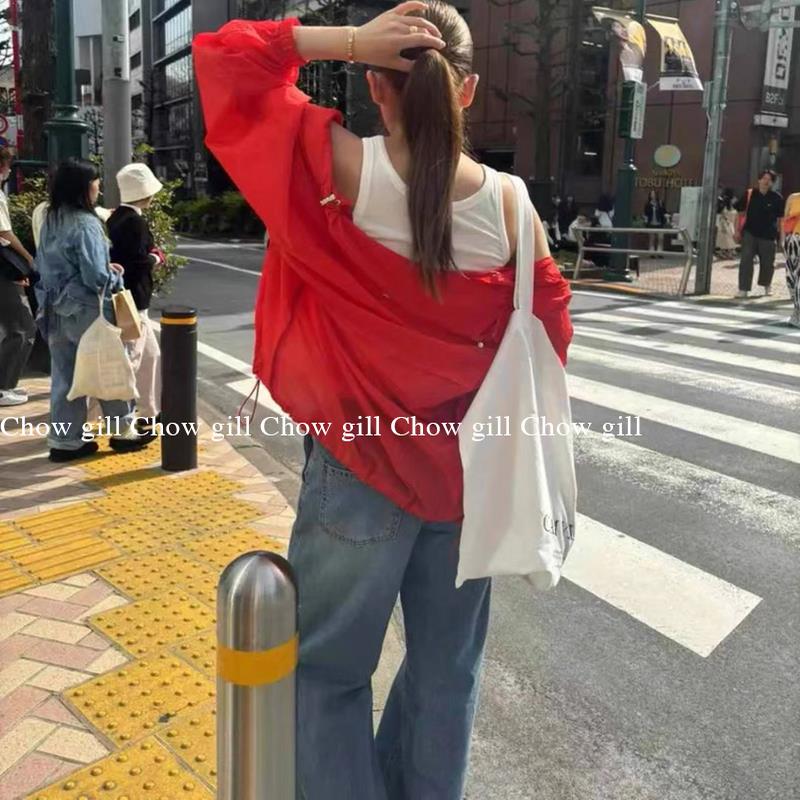 Chowgill 韩风ins简约字母布袋 cream villa大容量帆布袋环保袋