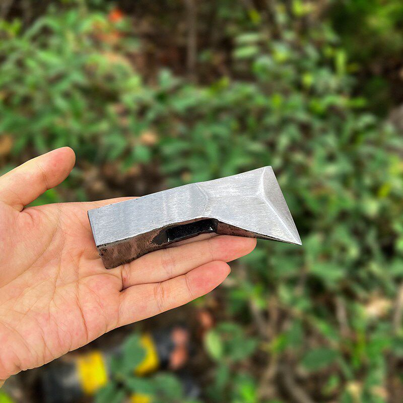 传统手工锻打淬火迷你单刃斧小号木工斧木匠雕刻斧头斧子