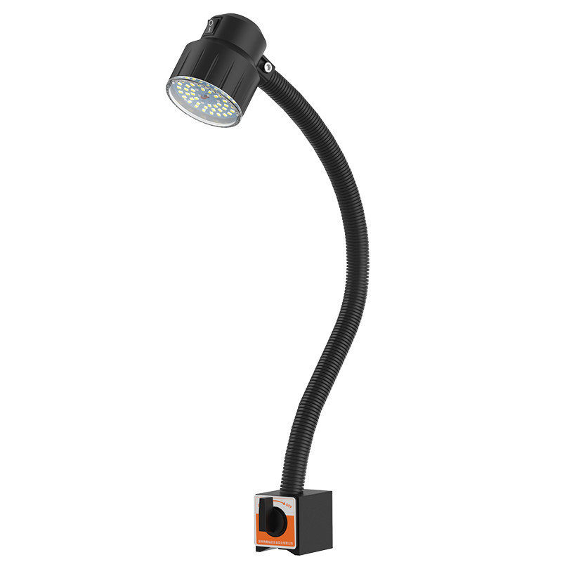 led机床工作灯强磁座220V万向照明灯冲床车床机器设备工业台灯24V