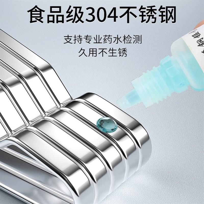 304不锈钢衣架晾衣架无痕家用挂衣撑子加粗衣挂晒衣撑挂架衣架子图片