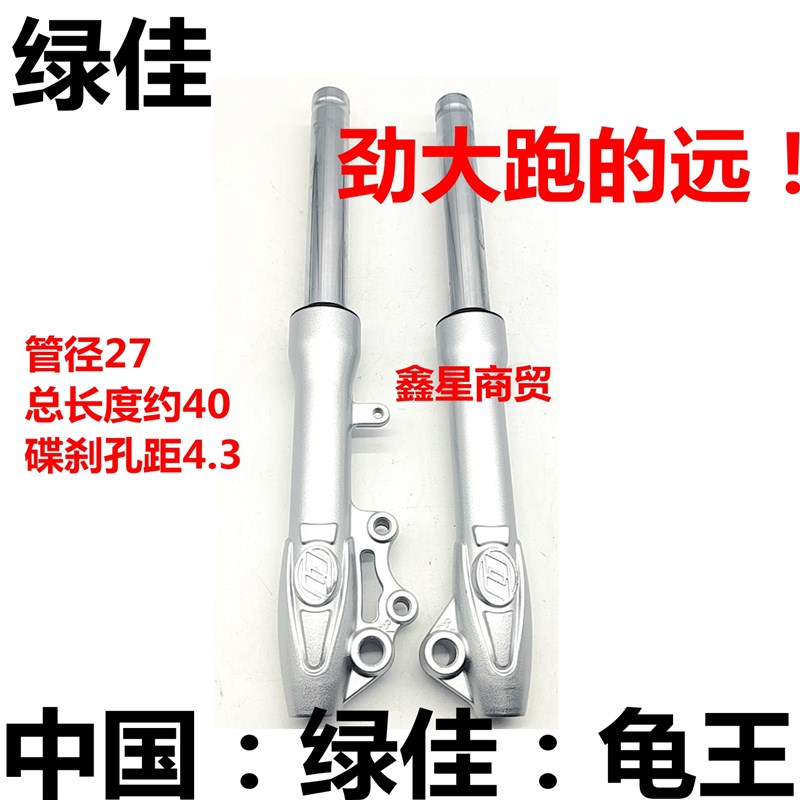 绿佳电动车前减震器 迅鹰四带 悦鹰 龟王二代 光阳三代前避震液压