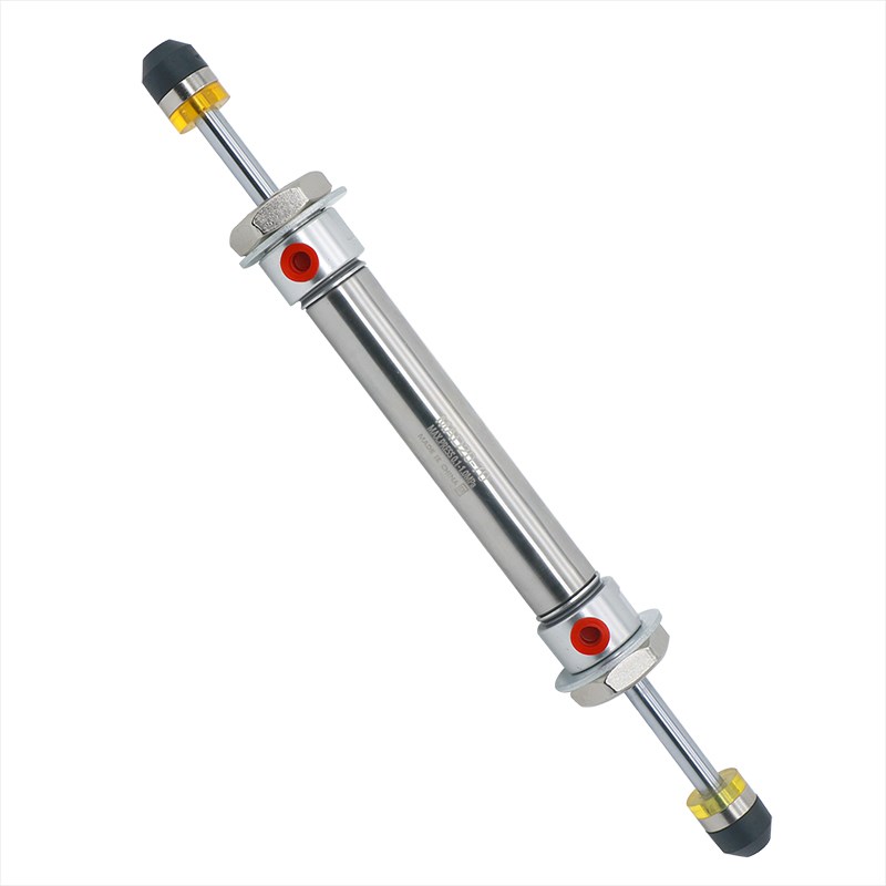 机械手气缸双头缓冲器注塑机回旋上下小斜臂摆动引拔气缸acd2050w